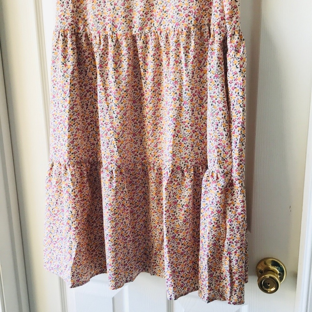 Hayden Floral Ruffle Dress - Multicolor - Picture 5 of 7